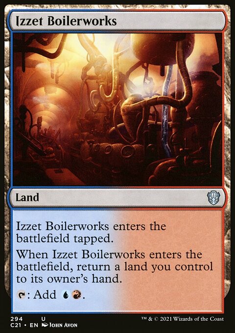 Izzet Boilerworks [Commander 2021]
