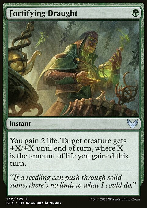 Fortifying Draught [Strixhaven: School of Mages]