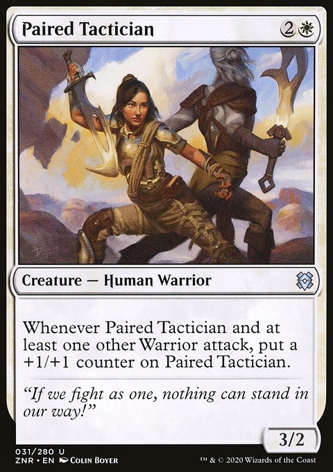 Paired Tactician [Zendikar Rising]
