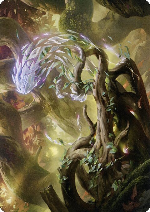 Emergent Sequence Art Card [Strixhaven: School of Mages Art Series]