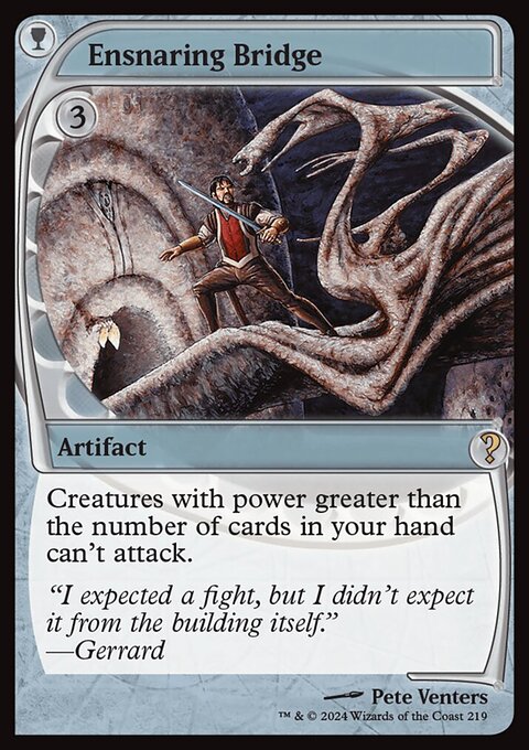 Ensnaring Bridge (Future Sight) [Mystery Booster 2]