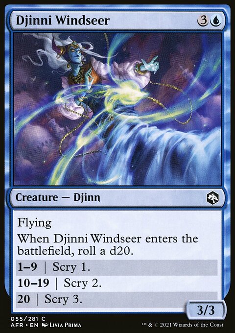 Djinni Windseer [Dungeons & Dragons: Adventures in the Forgotten Realms]