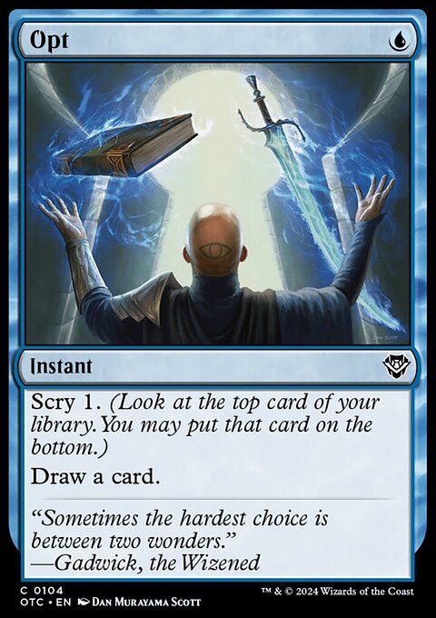 Opt [Outlaws of Thunder Junction Commander]