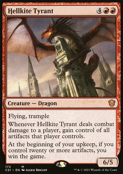 Hellkite Tyrant [Commander 2021]
