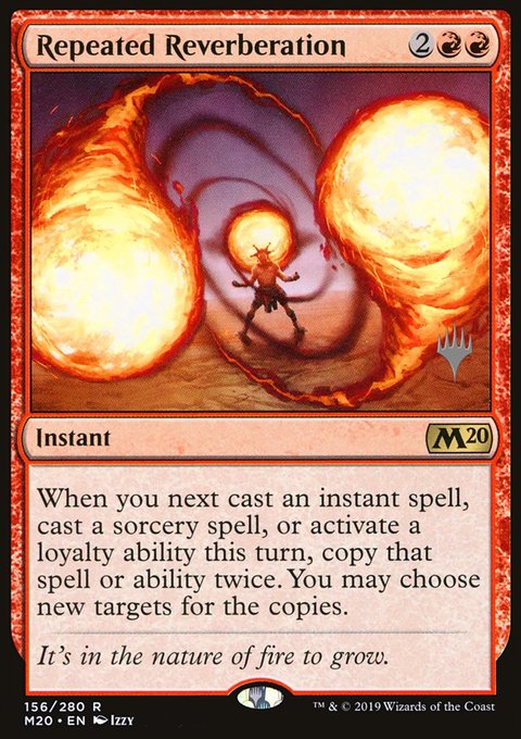 Repeated Reverberation (Promo Pack) [Core Set 2020 Promos]