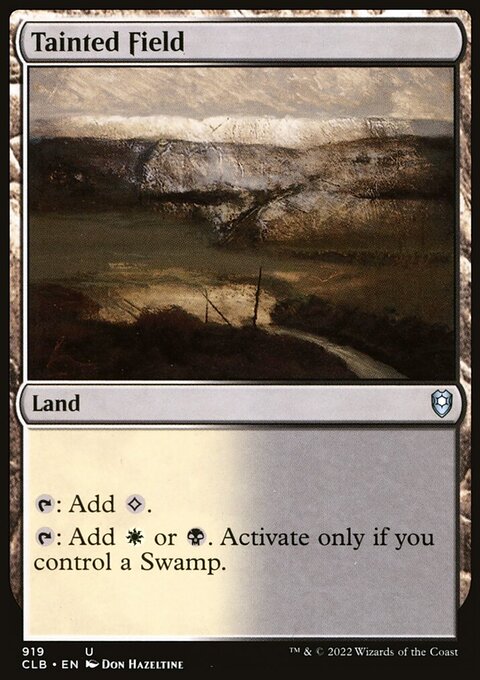 Tainted Field [Commander Legends: Battle for Baldur's Gate]