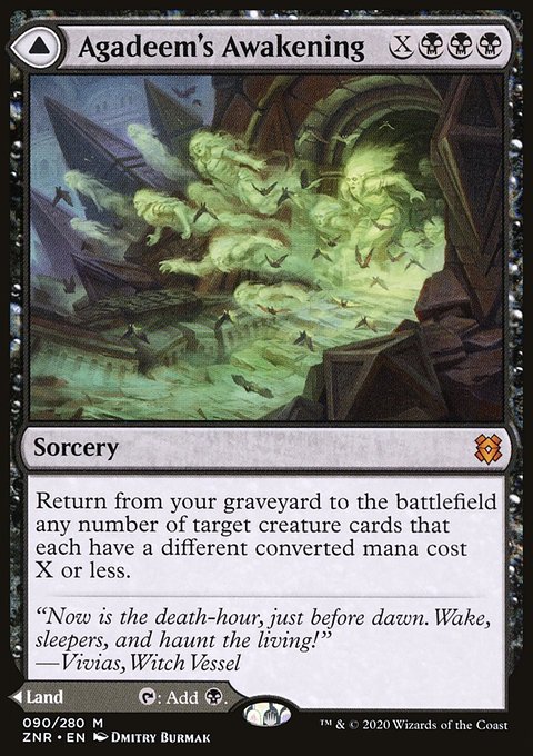 Agadeem's Awakening // Agadeem, the Undercrypt [Zendikar Rising]