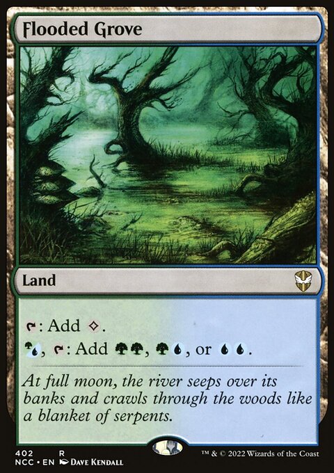 Flooded Grove [Streets of New Capenna Commander]