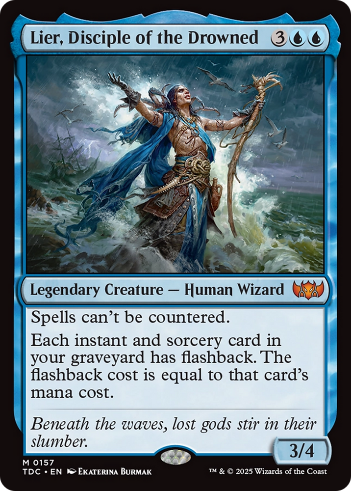 Lier, Disciple of the Drowned [Tarkir: Dragonstorm Commander]