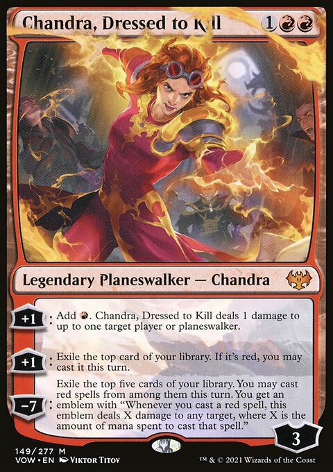Chandra, Dressed to Kill [Innistrad: Crimson Vow]