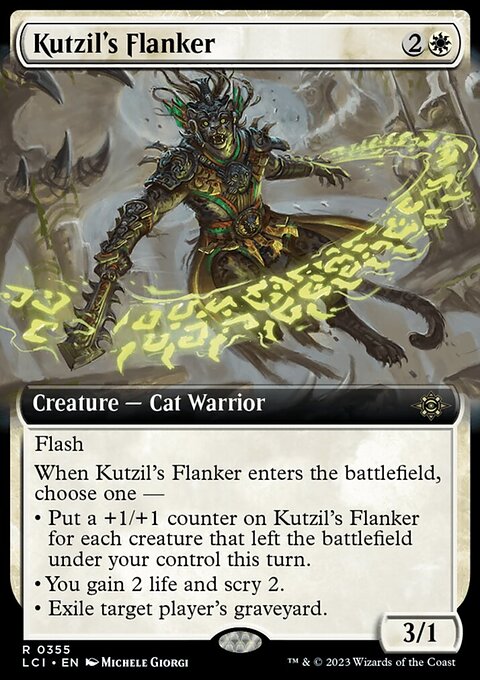 Kutzil's Flanker (Extended Art) [The Lost Caverns of Ixalan]