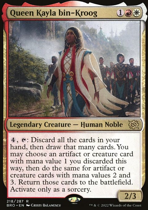 Queen Kayla bin-Kroog [The Brothers' War]