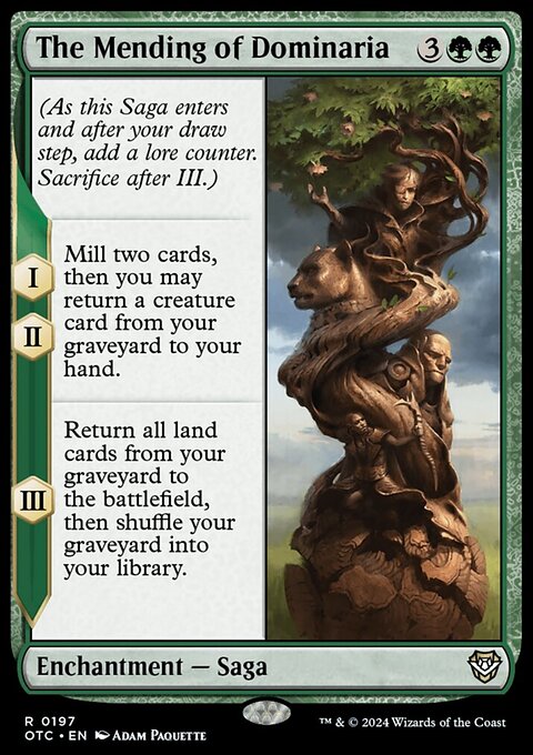 The Mending of Dominaria [Outlaws of Thunder Junction Commander]