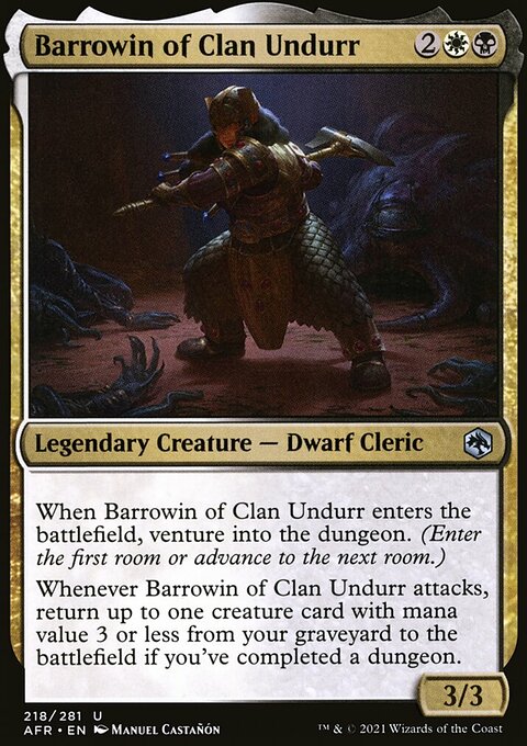 Barrowin of Clan Undurr [Dungeons & Dragons: Adventures in the Forgotten Realms]