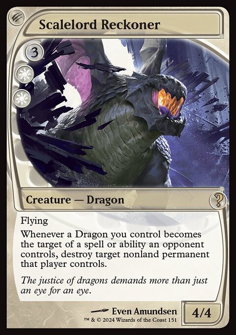 Scalelord Reckoner (Future Sight) [Mystery Booster 2]