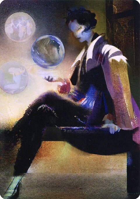 Obscura Interceptor Art Card [Streets of New Capenna Art Series]