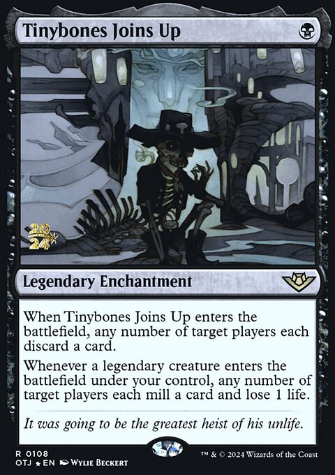 Tinybones Joins Up [Outlaws of Thunder Junction Prerelease Promos]