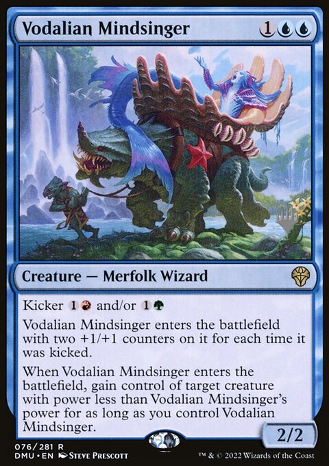 Vodalian Mindsinger (Promo Pack) [Dominaria United Promos]
