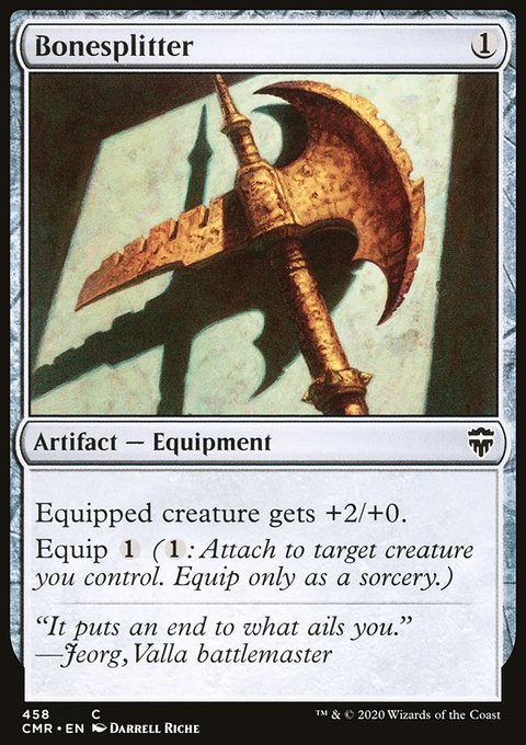 Bonesplitter [Commander Legends]