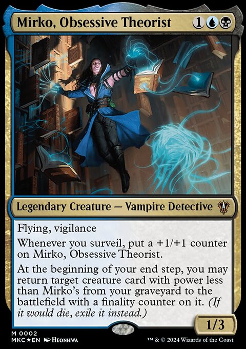 Mirko, Obsessive Theorist [Murders at Karlov Manor Commander]