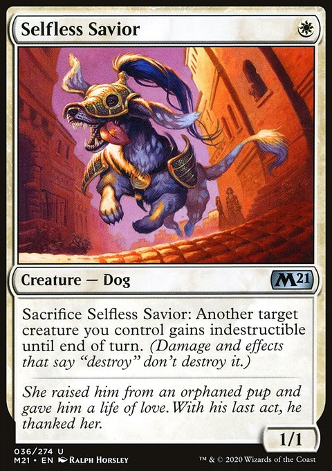 Selfless Savior [Core Set 2021]