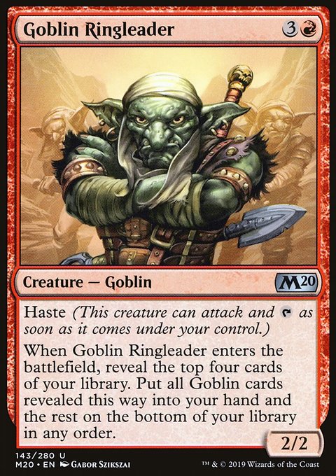 Goblin Ringleader [Core Set 2020]