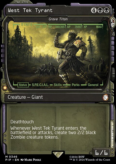 West Tek Tyrant - Grave Titan (Showcase) [Fallout]