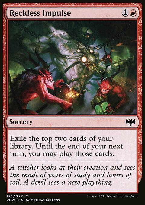 Reckless Impulse [Innistrad: Crimson Vow]