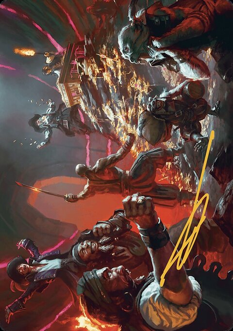 Hit the Mother Lode Art Card [The Lost Caverns of Ixalan Art Series]