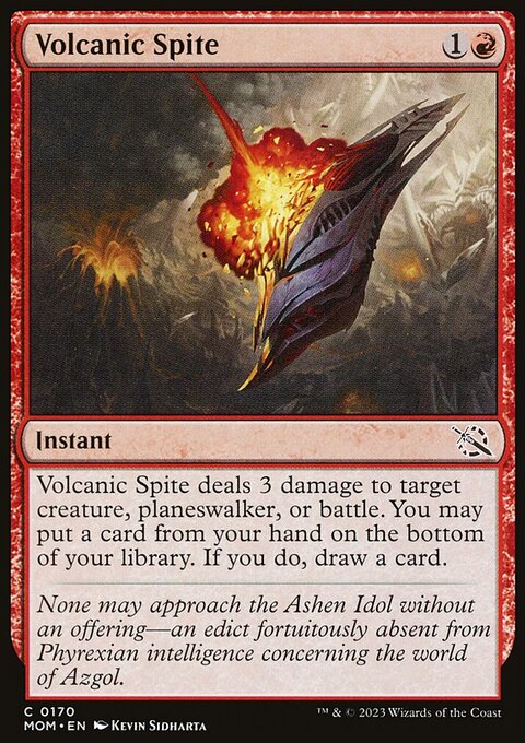 Volcanic Spite [March of the Machine]