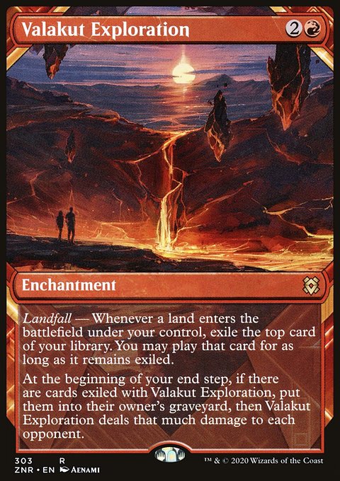 Valakut Exploration (Showcase) [Zendikar Rising]