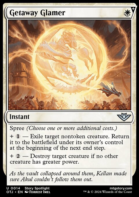 Getaway Glamer [Outlaws of Thunder Junction]