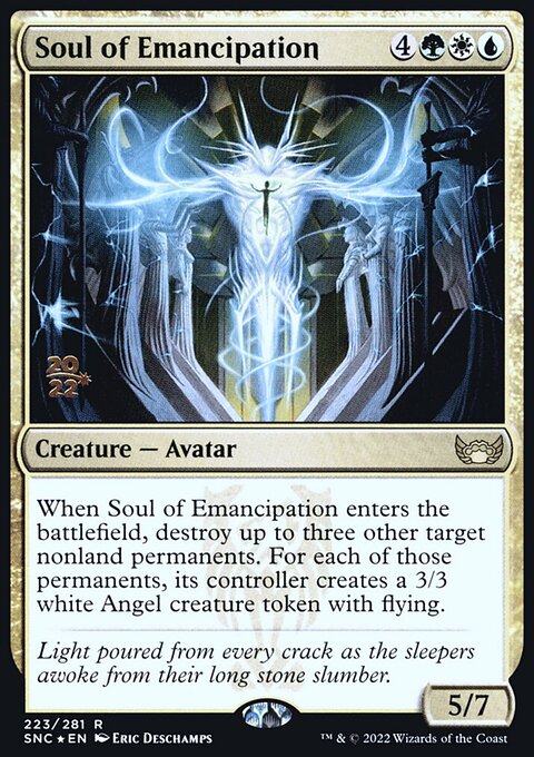Soul of Emancipation [Streets of New Capenna Prerelease Promos]