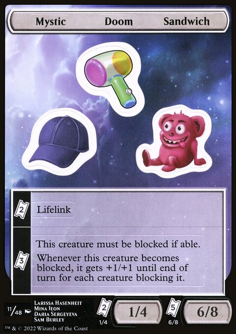 Mystic Doom Sandwich [Unfinity Stickers]