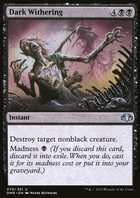 Dark Withering [Dominaria Remastered]