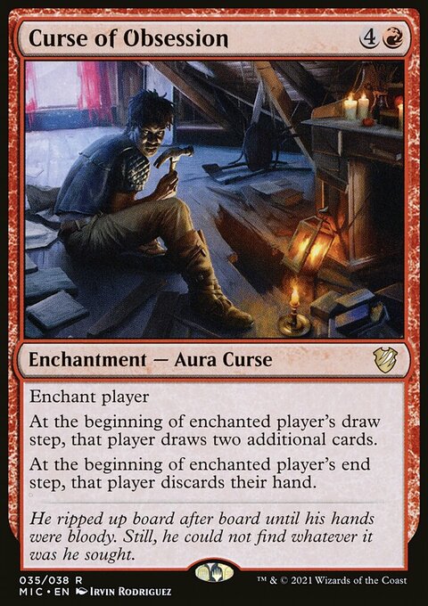 Curse of Obsession [Innistrad: Midnight Hunt Commander]