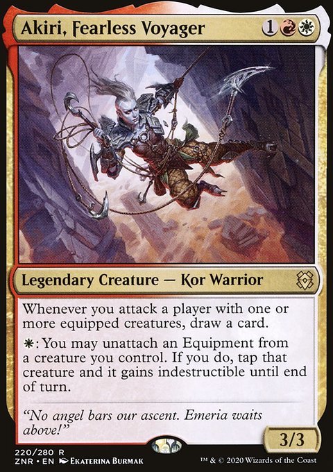 Akiri, Fearless Voyager [Zendikar Rising]