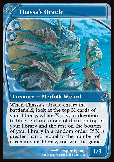 Thassa's Oracle (Future Sight) [Mystery Booster 2]