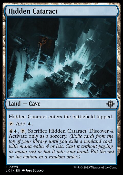 Hidden Cataract [The Lost Caverns of Ixalan]