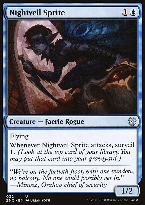 Nightveil Sprite [Zendikar Rising Commander]