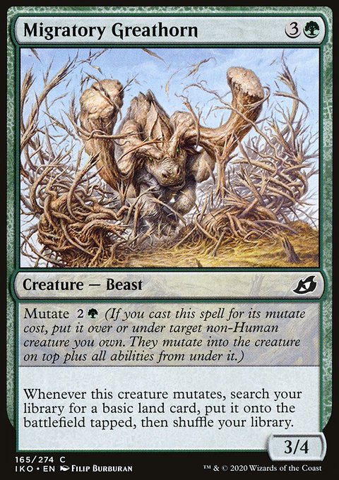 Migratory Greathorn [Ikoria: Lair of Behemoths]