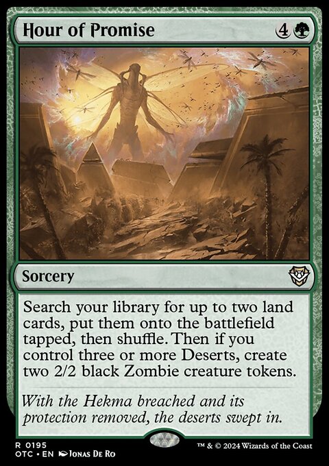 Hour of Promise [Outlaws of Thunder Junction Commander]