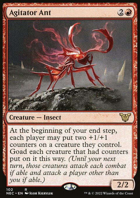 Agitator Ant [Kamigawa: Neon Dynasty Commander]