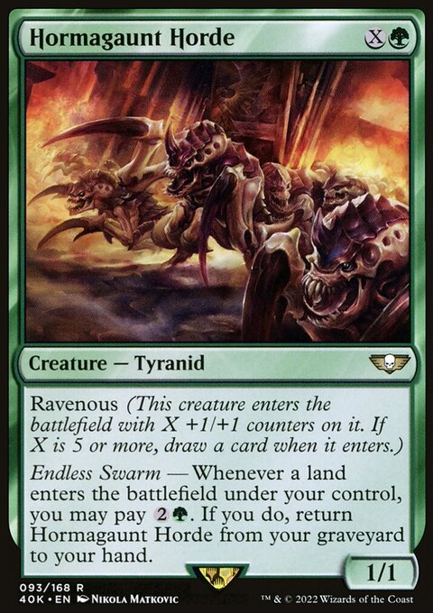 Hormagaunt Horde (Surge Foil) [Warhammer 40,000]