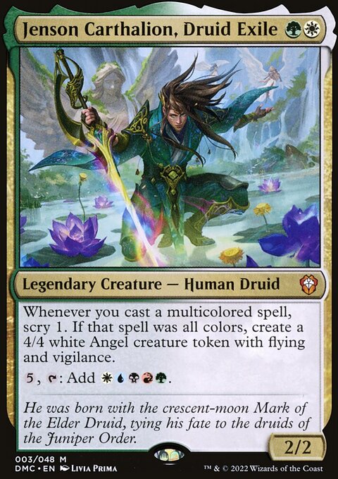 Jenson Carthalion, Druid Exile [Dominaria United Commander]