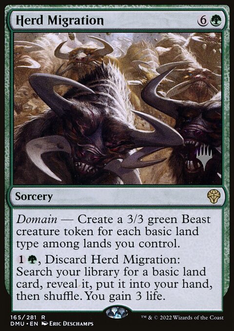 Herd Migration (Promo Pack) [Dominaria United Promos]