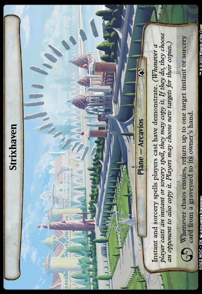 Strixhaven [March of the Machine Commander]