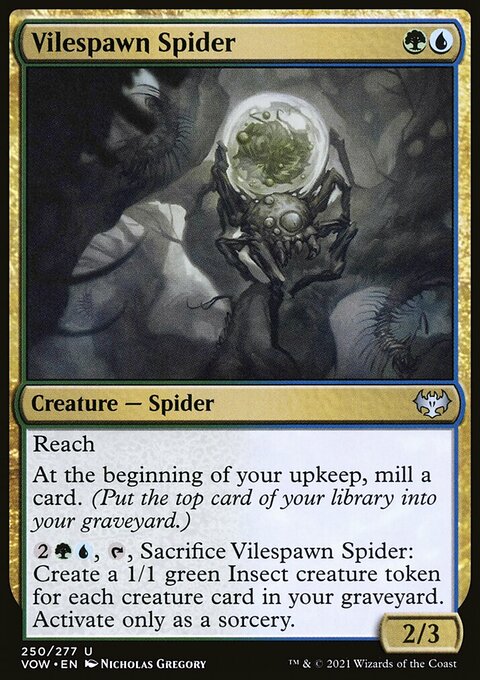 Vilespawn Spider [Innistrad: Crimson Vow]