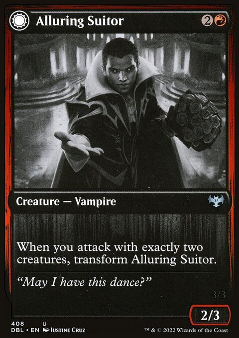 Alluring Suitor // Deadly Dancer [Innistrad: Double Feature]