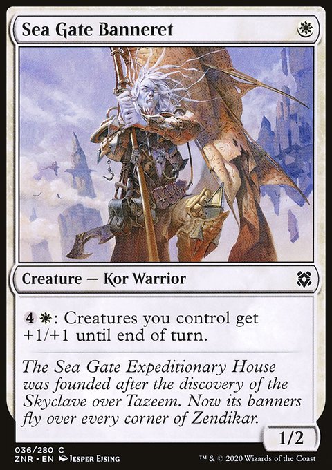Sea Gate Banneret [Zendikar Rising]